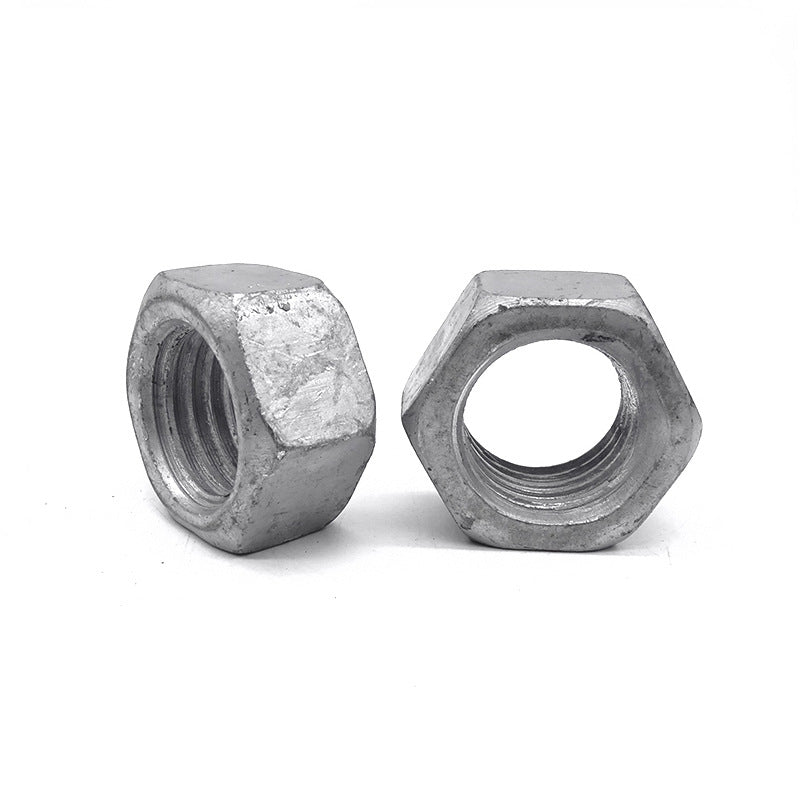 Tuercas Yuanli de grado 4.8 (galvanizadas) 