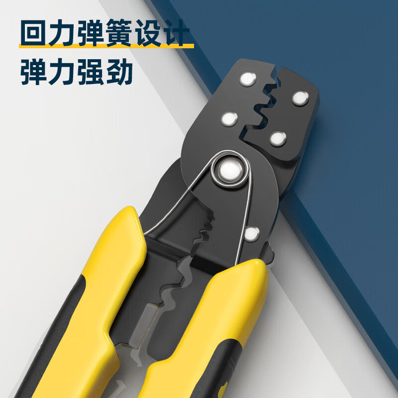 Herramientas de charcutería para crimpar y pelar cables 