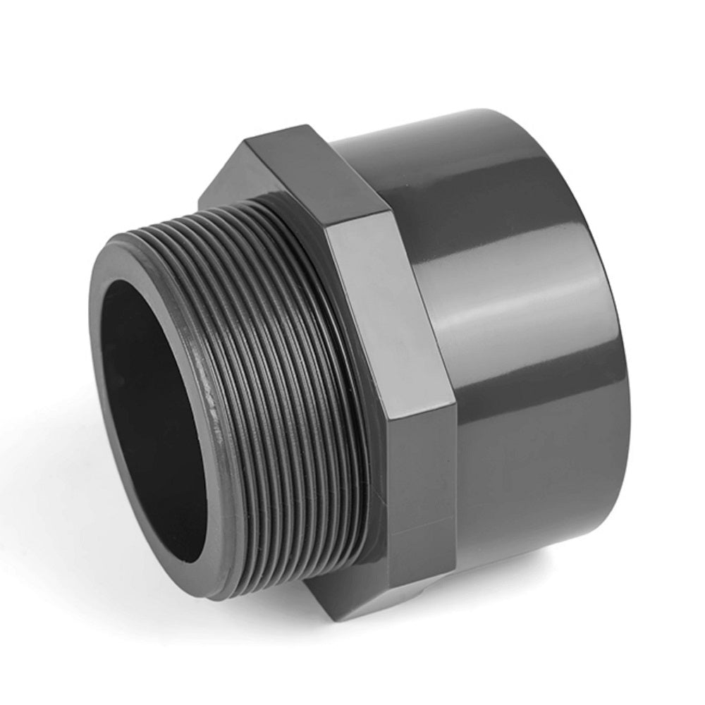 Rongsheng UPVC male thread straight connector 