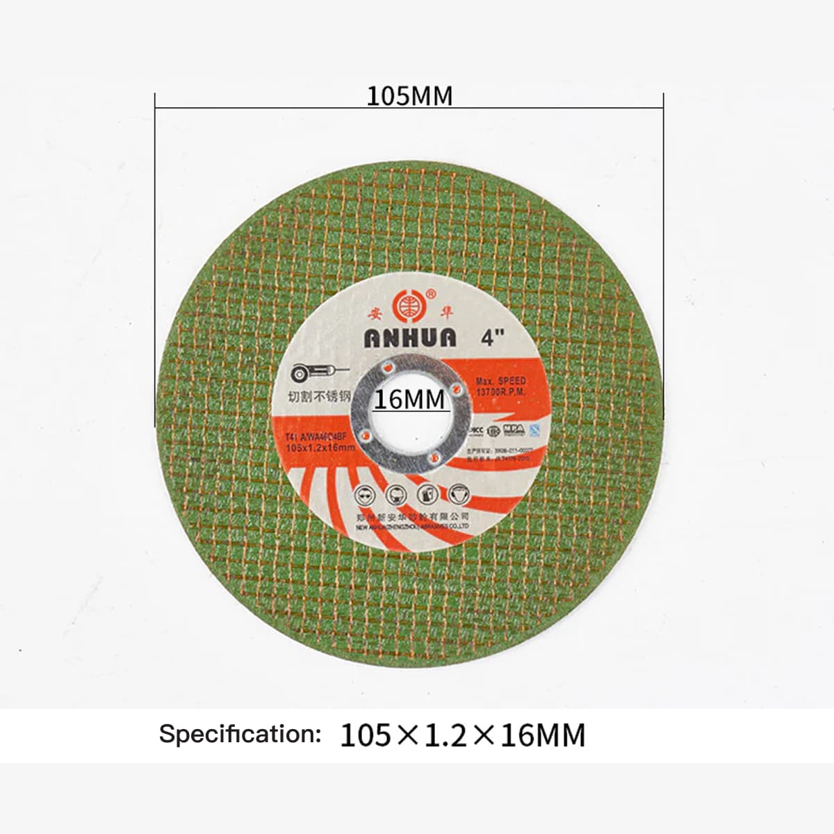 Anhua angle grinder cutting disc 