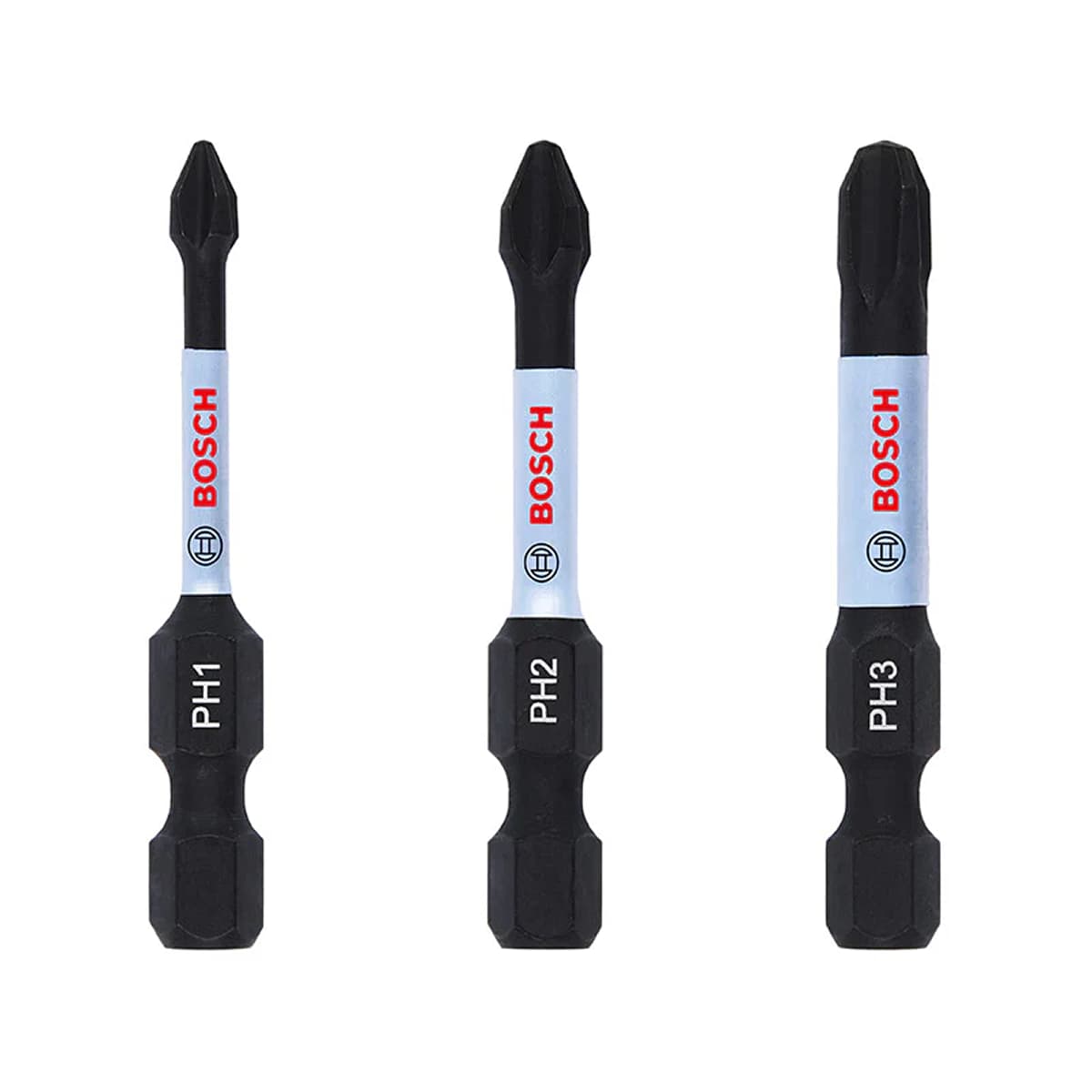 BOSCH professional-grade impact-resistant screwdriver bits 