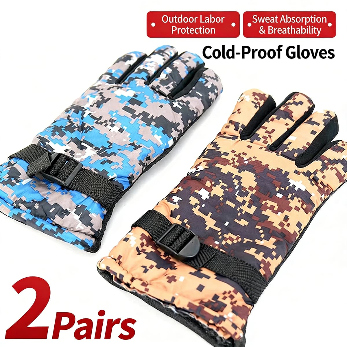 Guantes Bingyu resistentes al frío y al calor 
