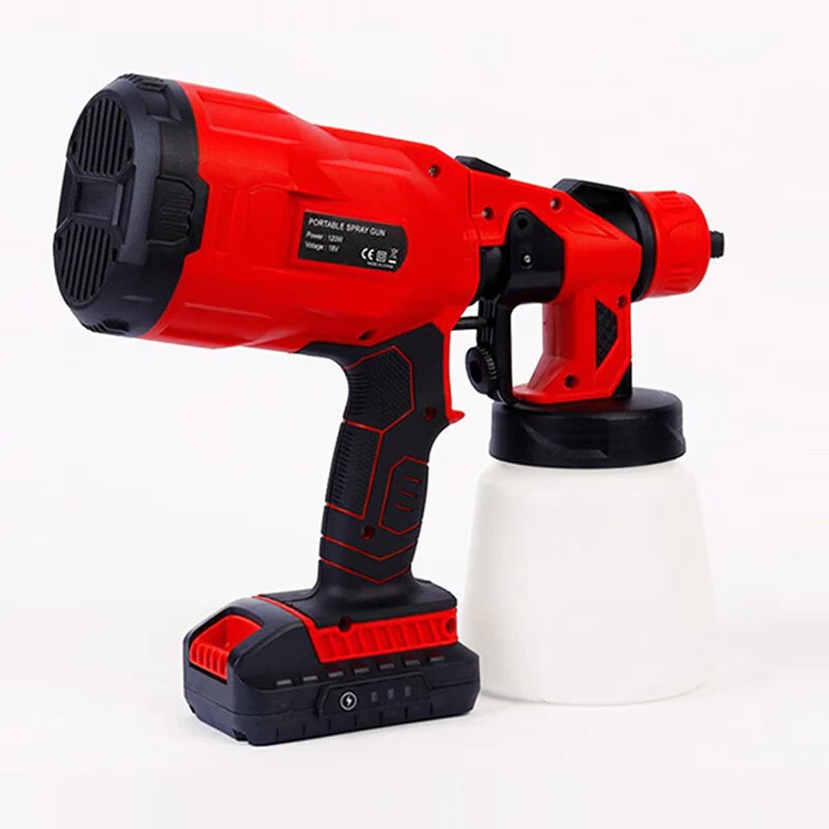 Pistola de pintura eléctrica inalámbrica Bingyu 