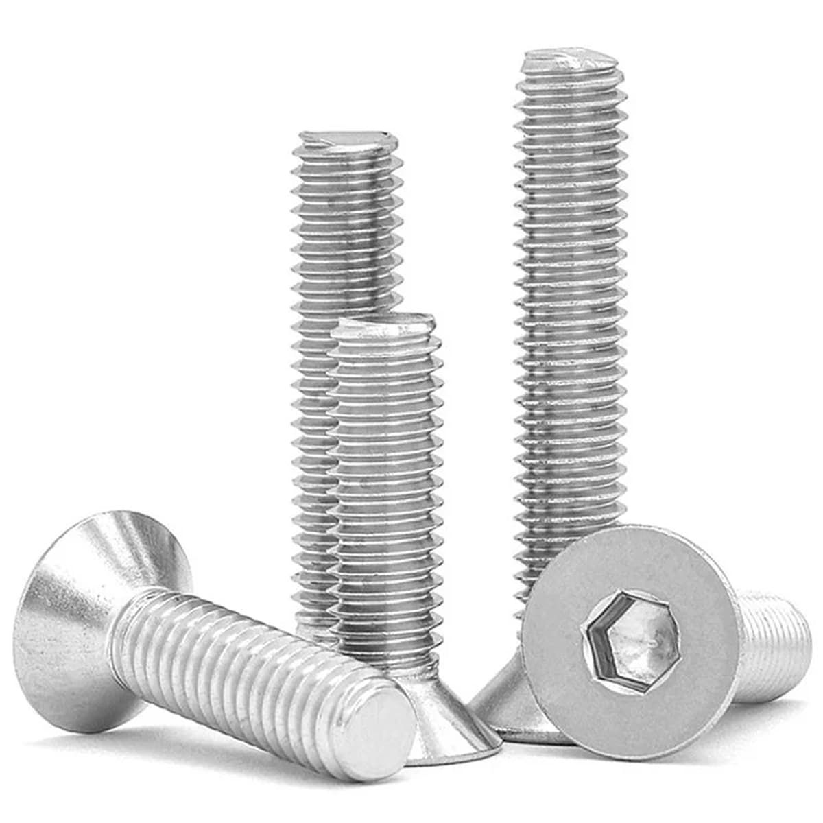 Tornillos hexagonales avellanados Bingyu 