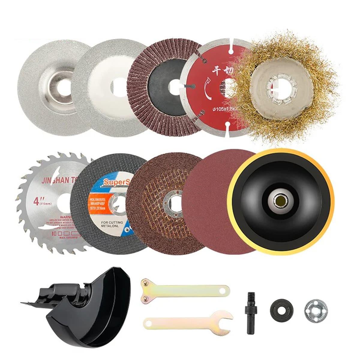 Bingyu electric angle grinder accessories 