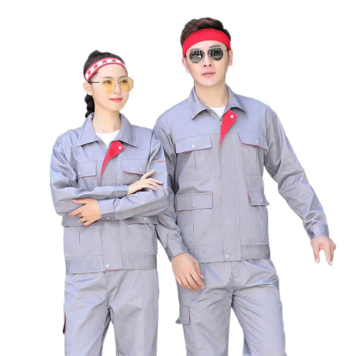 Bingyu long-sleeved work clothes 