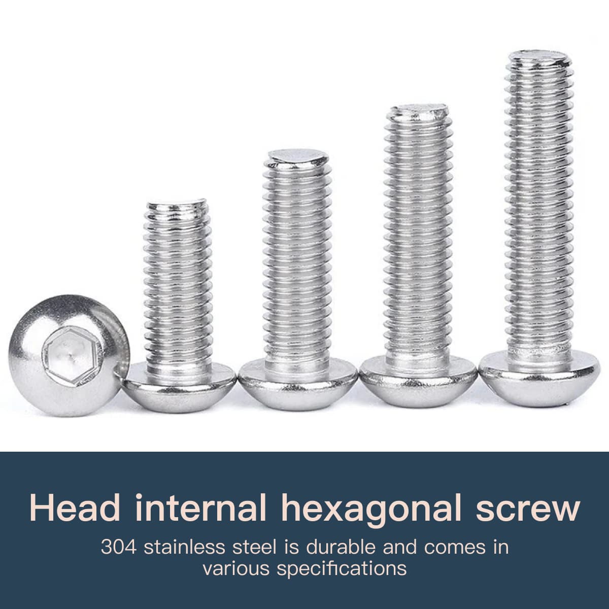 Tornillos hexagonales de cabeza plana Bingyu 