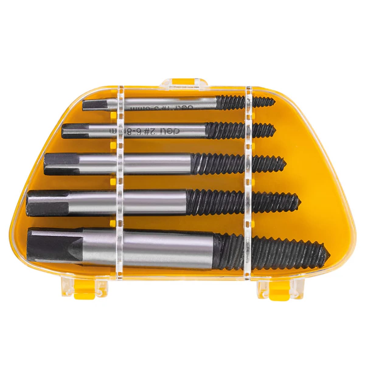 Juego de extractores de tornillos Deli Tools 
