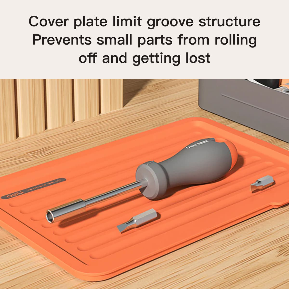 Deli Tools Stackable Tool Set 