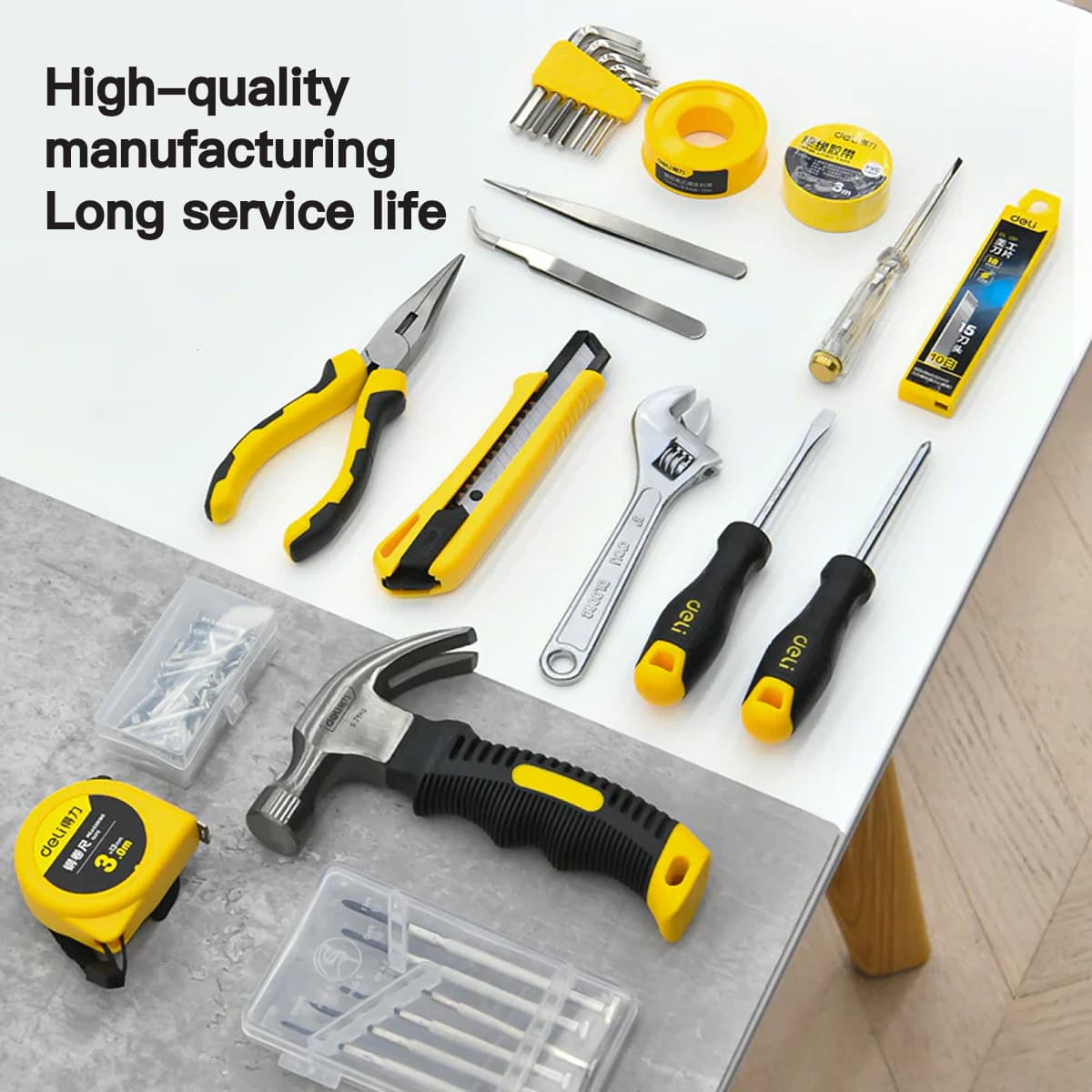 Deli tool set 