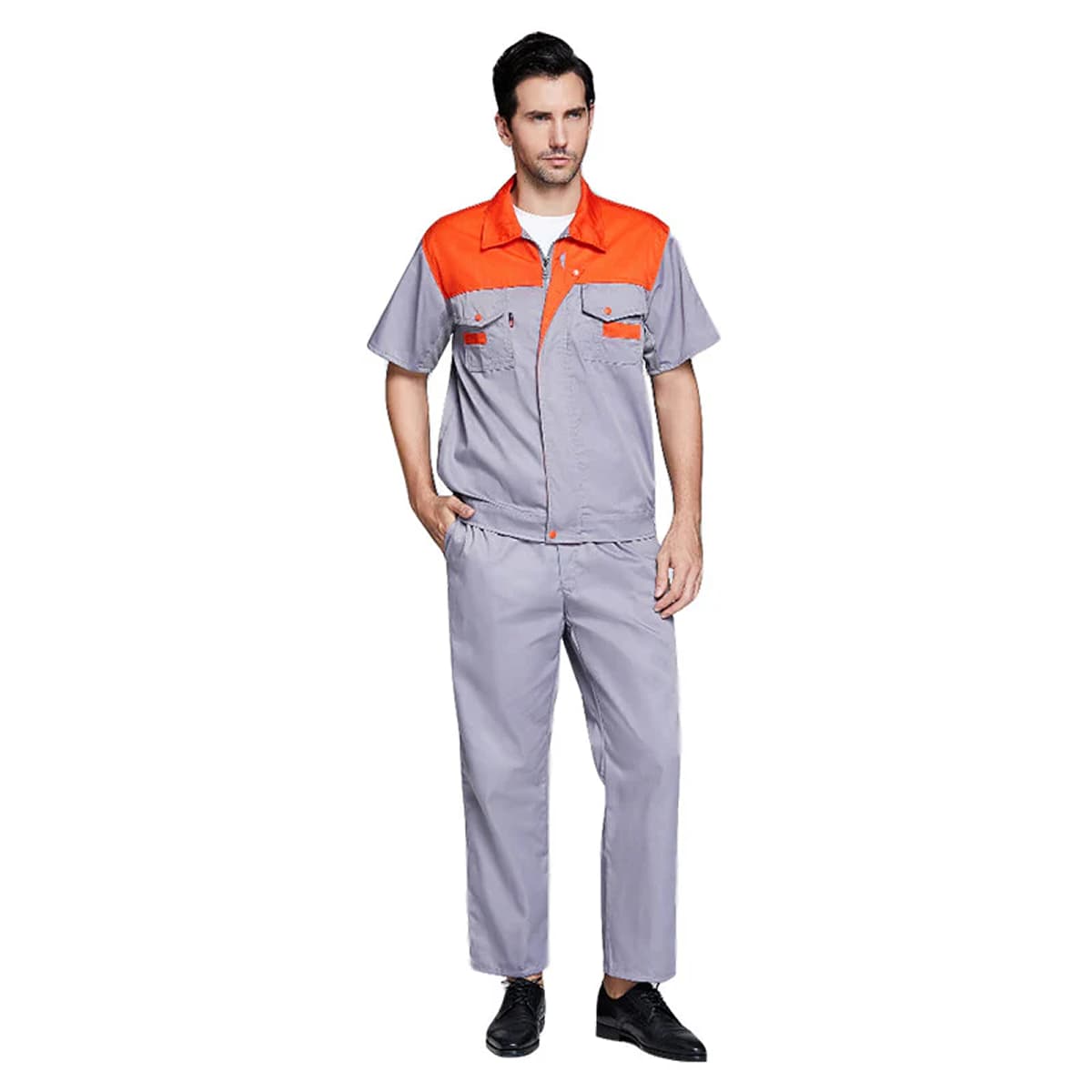 Uniforme de trabajo de manga corta del Dr. Lao (personalizable) 