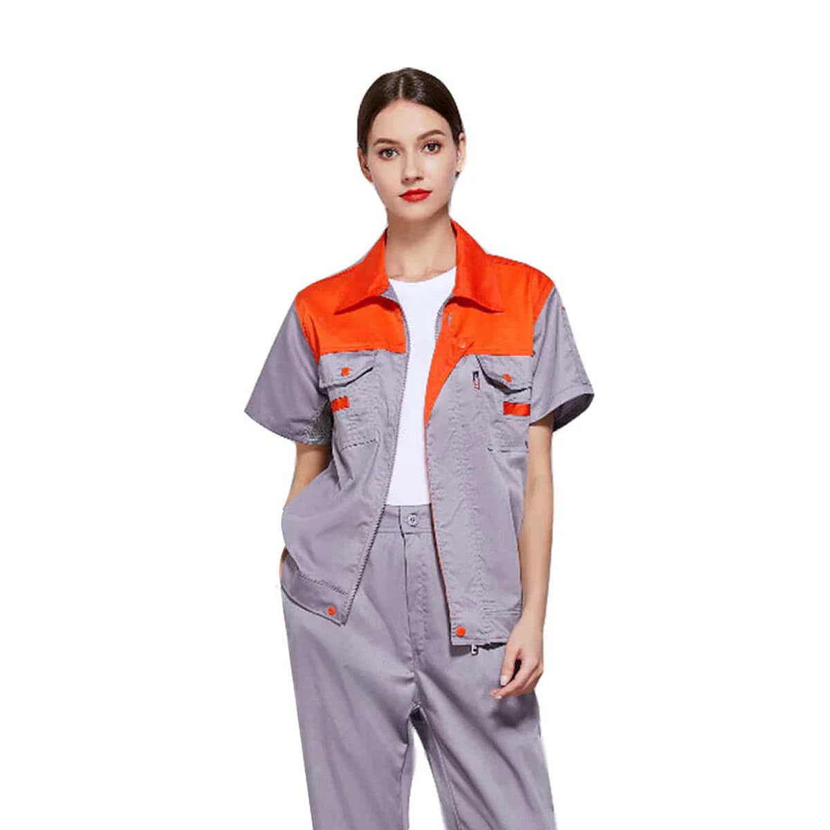 Uniforme de trabajo de manga corta del Dr. Lao (personalizable) 