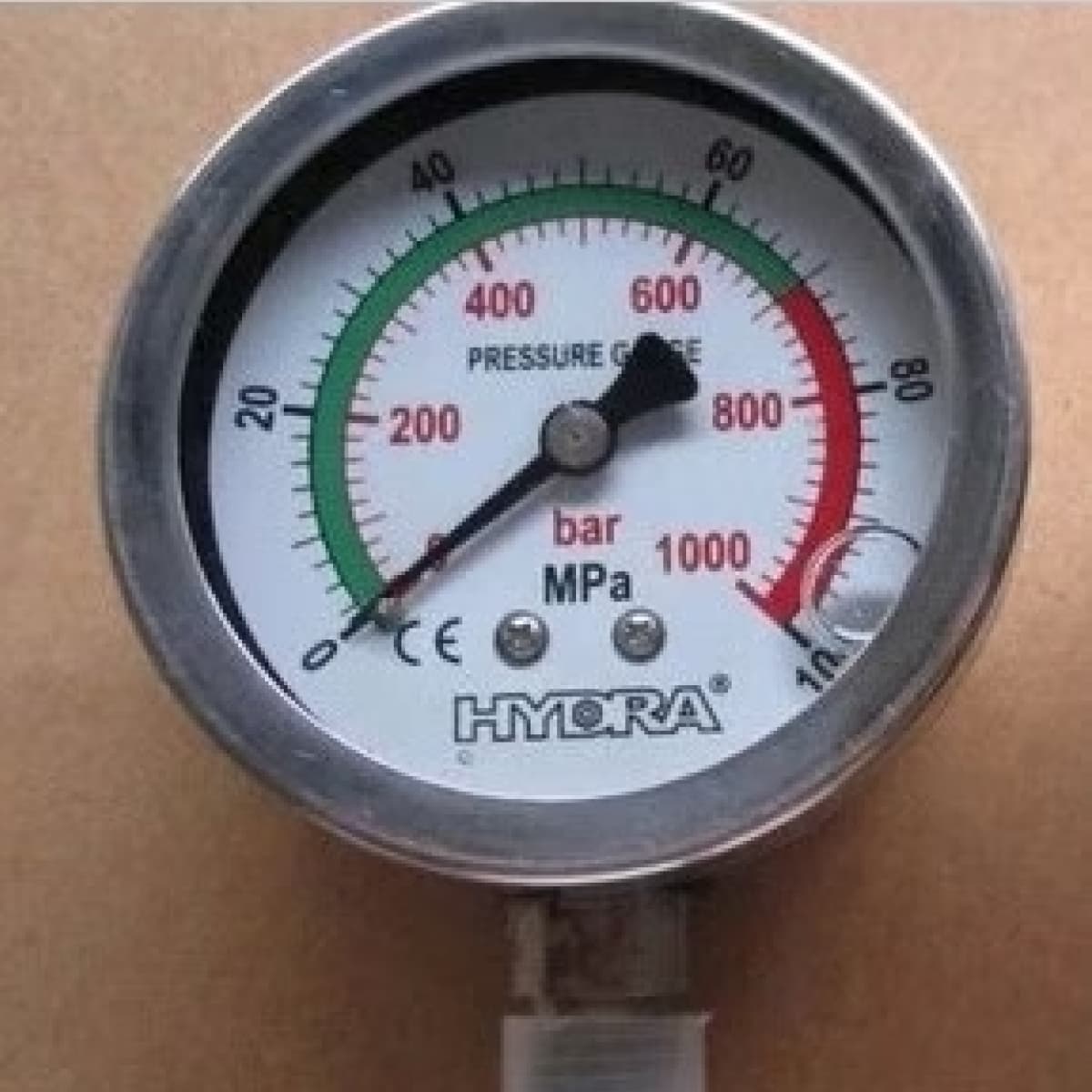 East Asia stainless steel vibration-resistant pressure gauge 