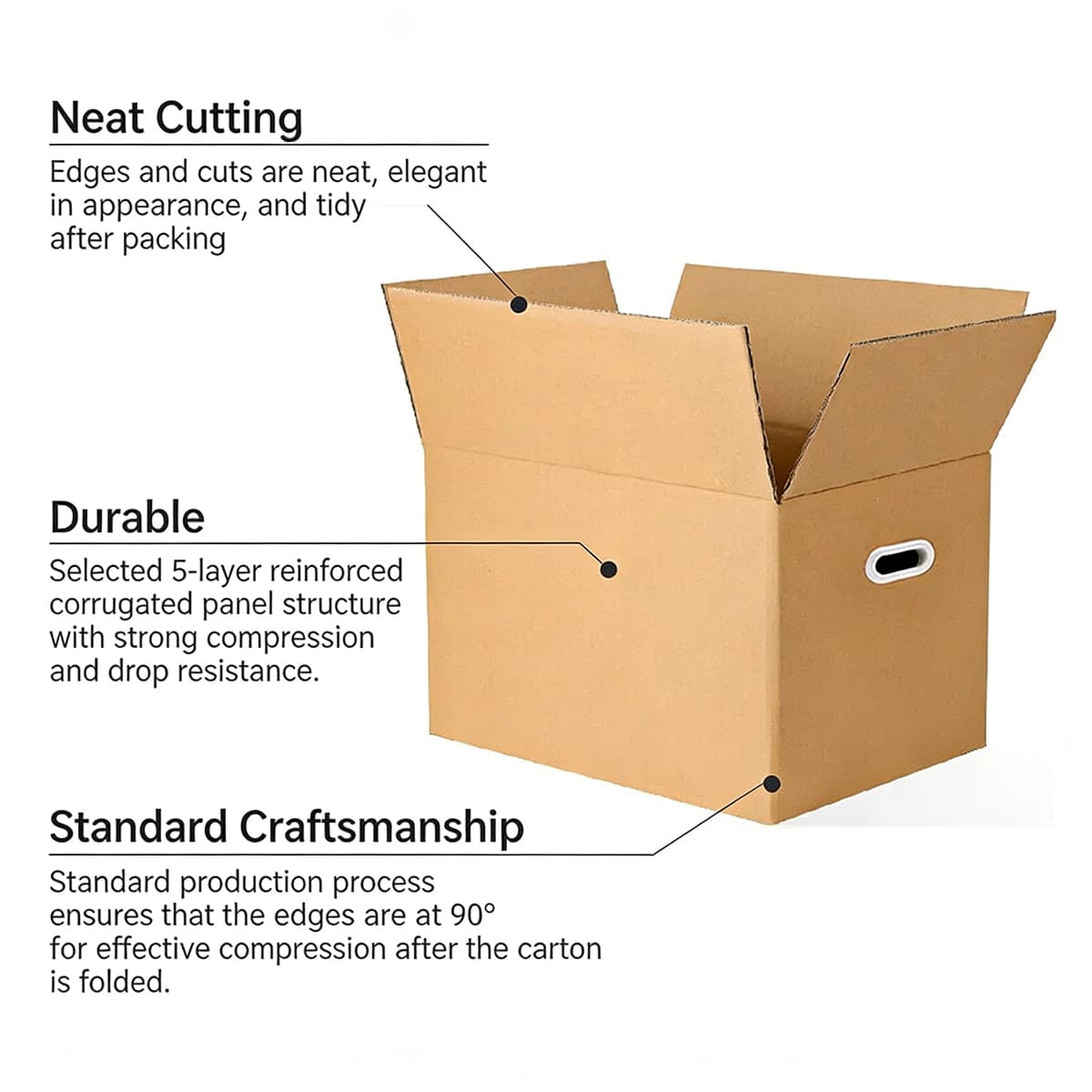 Haisdick buckle cardboard box 