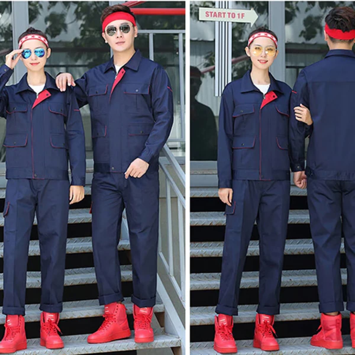 uniforme de trabajo Haisdick de manga larga 