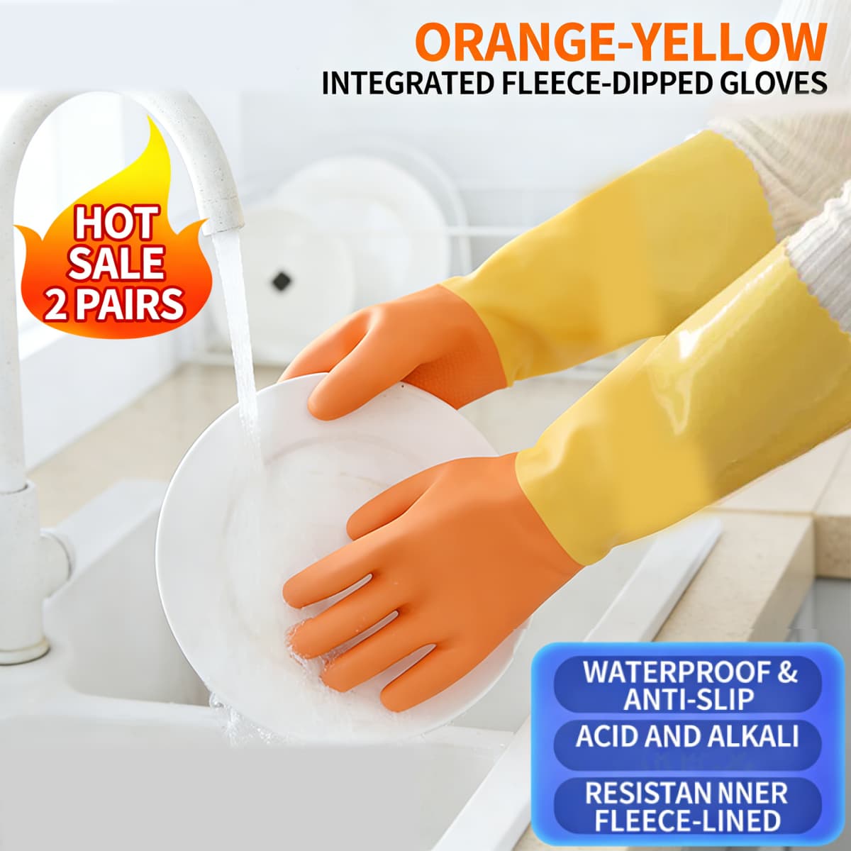 Hastick Industrial Rubber Gloves 