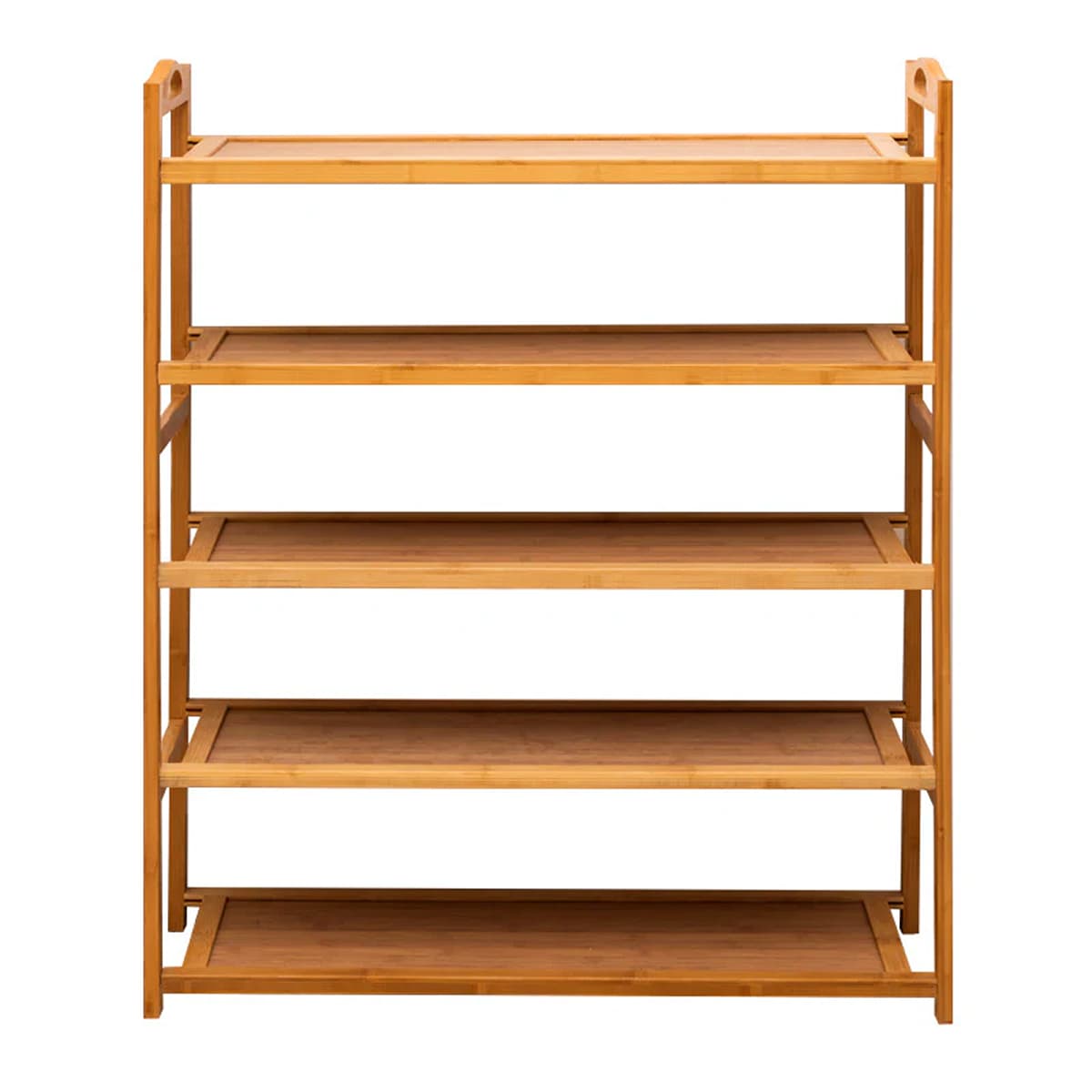 Hastick simple wooden shoe rack 
