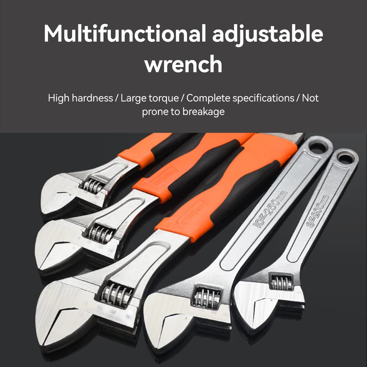 Huangjia adjustable wrench 