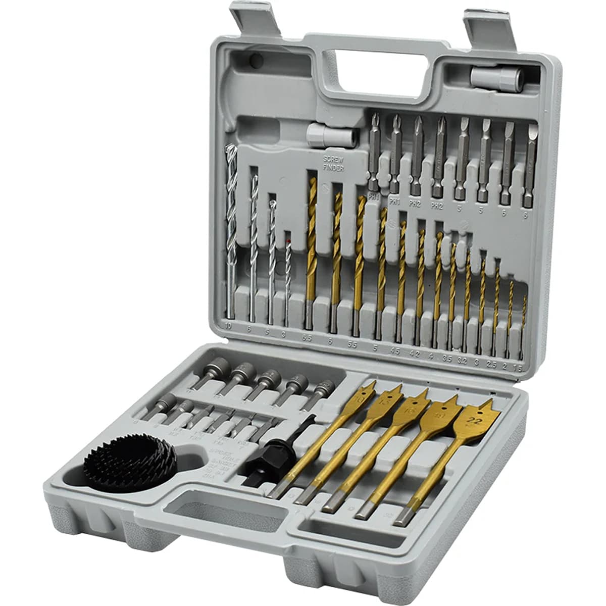 Kraftwell Woodworking Combination Drill Bit Set 