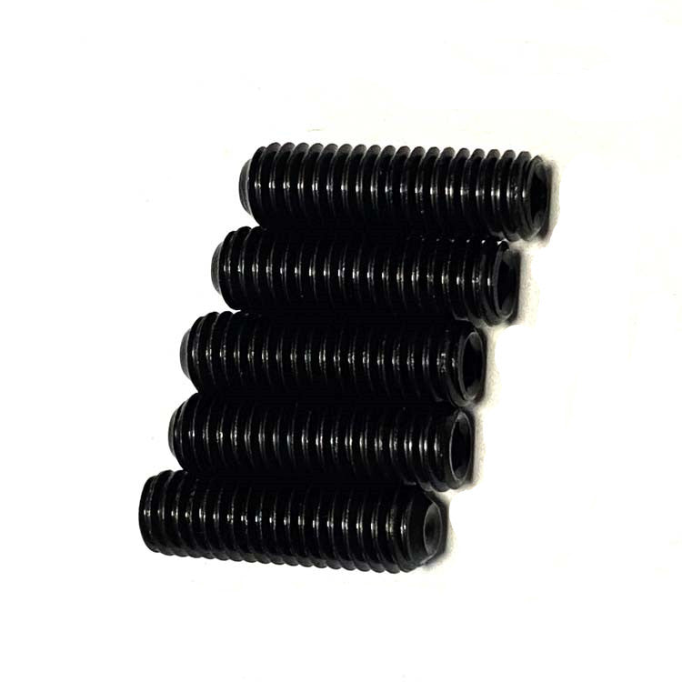 Tornillo de grado YL 12.9 de ajuste preciso con extremo cóncavo 