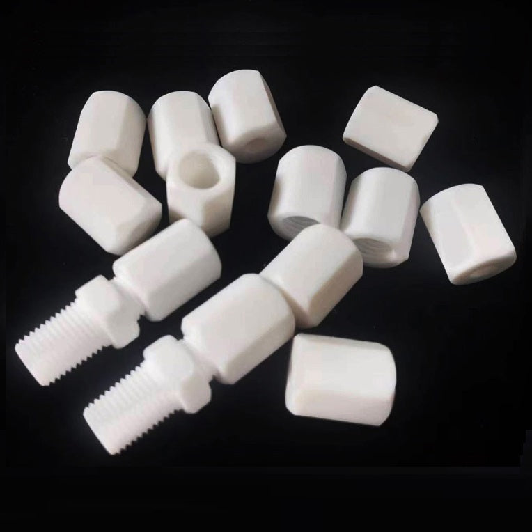 Conector de rosca externa doble de PTFE 