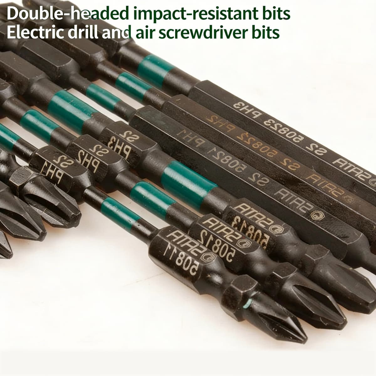 SATA 6.3mm series 29mm long impact resistant cross screwdriver head 