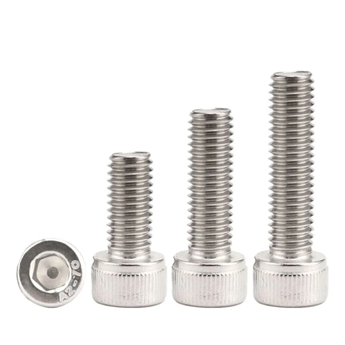 Tornillos moleteados de cabeza hexagonal interna Winstable 