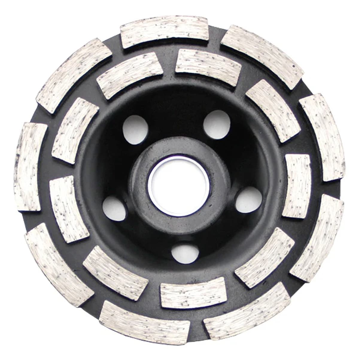 Muela abrasiva de doble hilera de diamante negro Winstein 