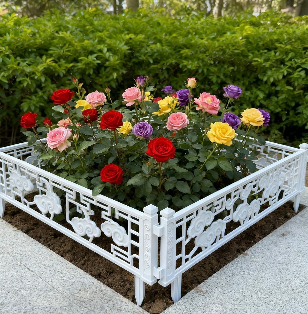 Xiangyun Moonlight Decorative Plastic Fence