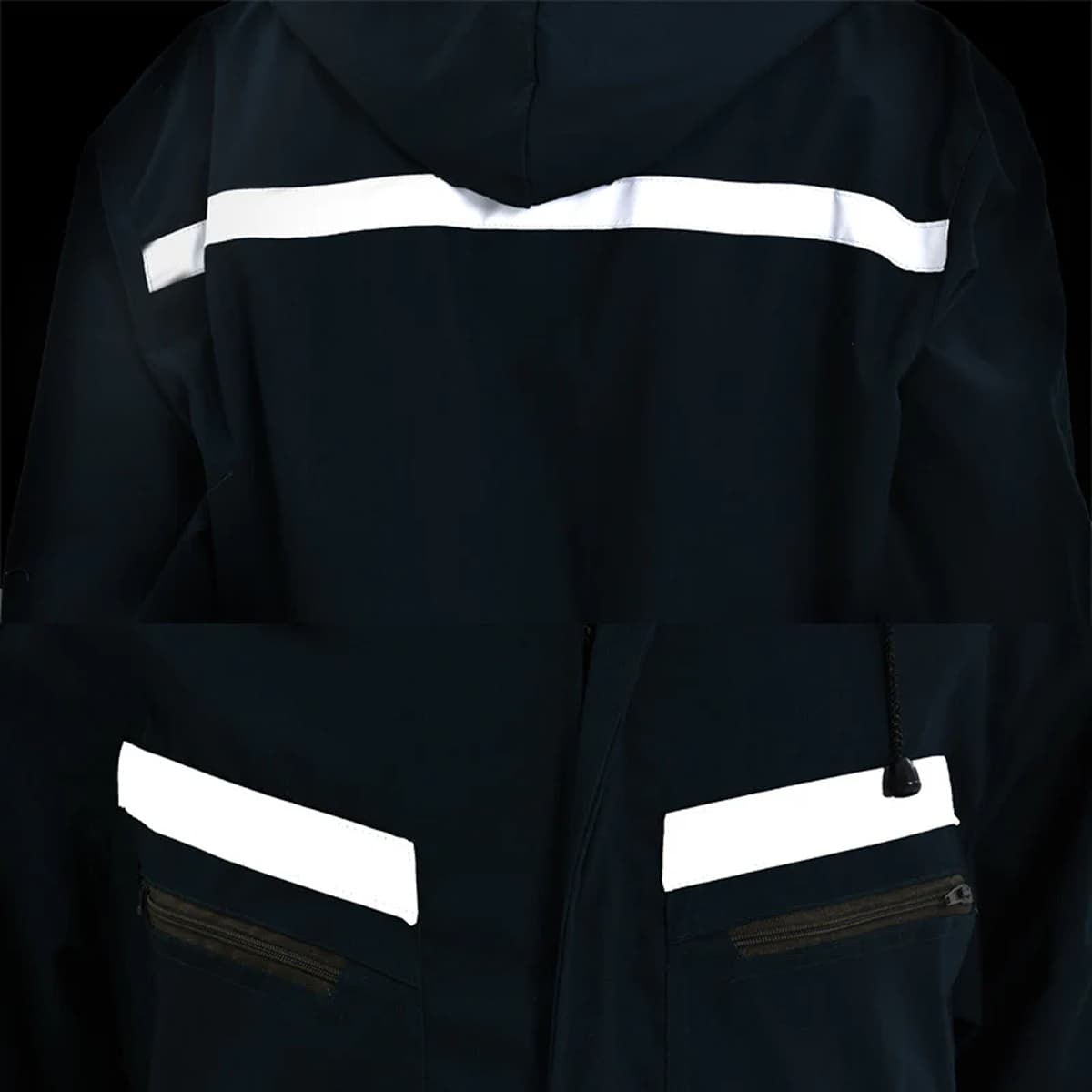 Yumaike Hooded Onesie Pure Cotton Long-Sleeved Work Uniform