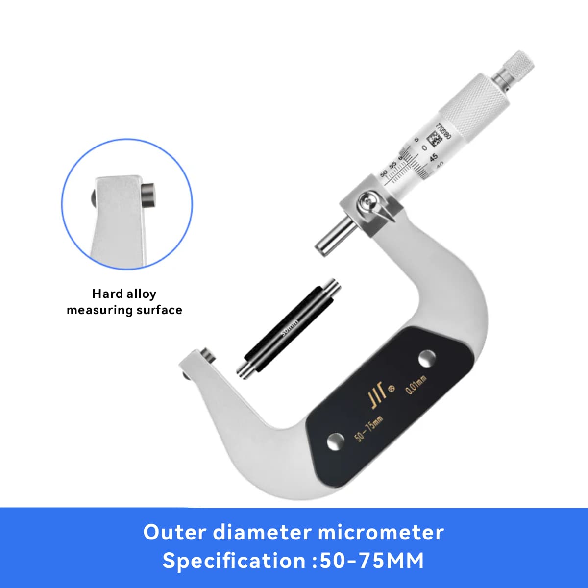 Measuring outside micrometer 