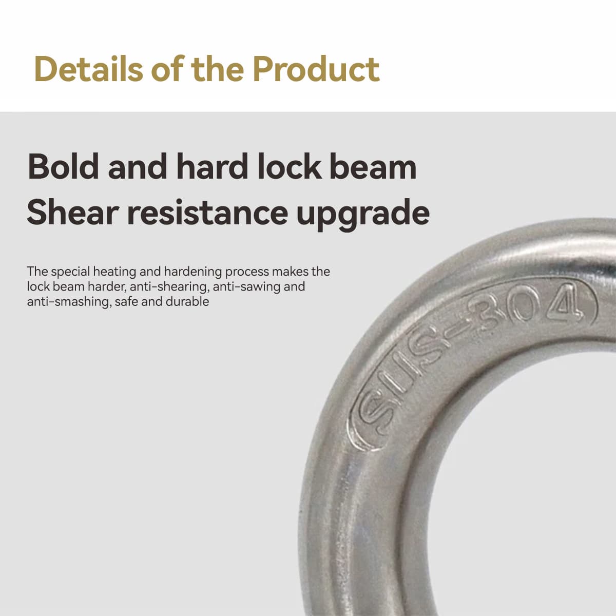 Hastick padlock 
