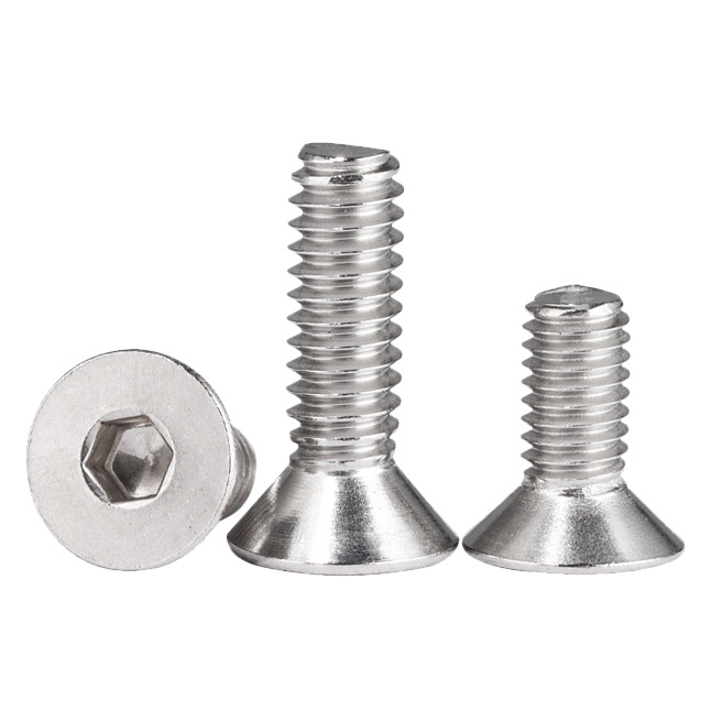 Tornillos de cabeza hueca Dongming DIN7991 